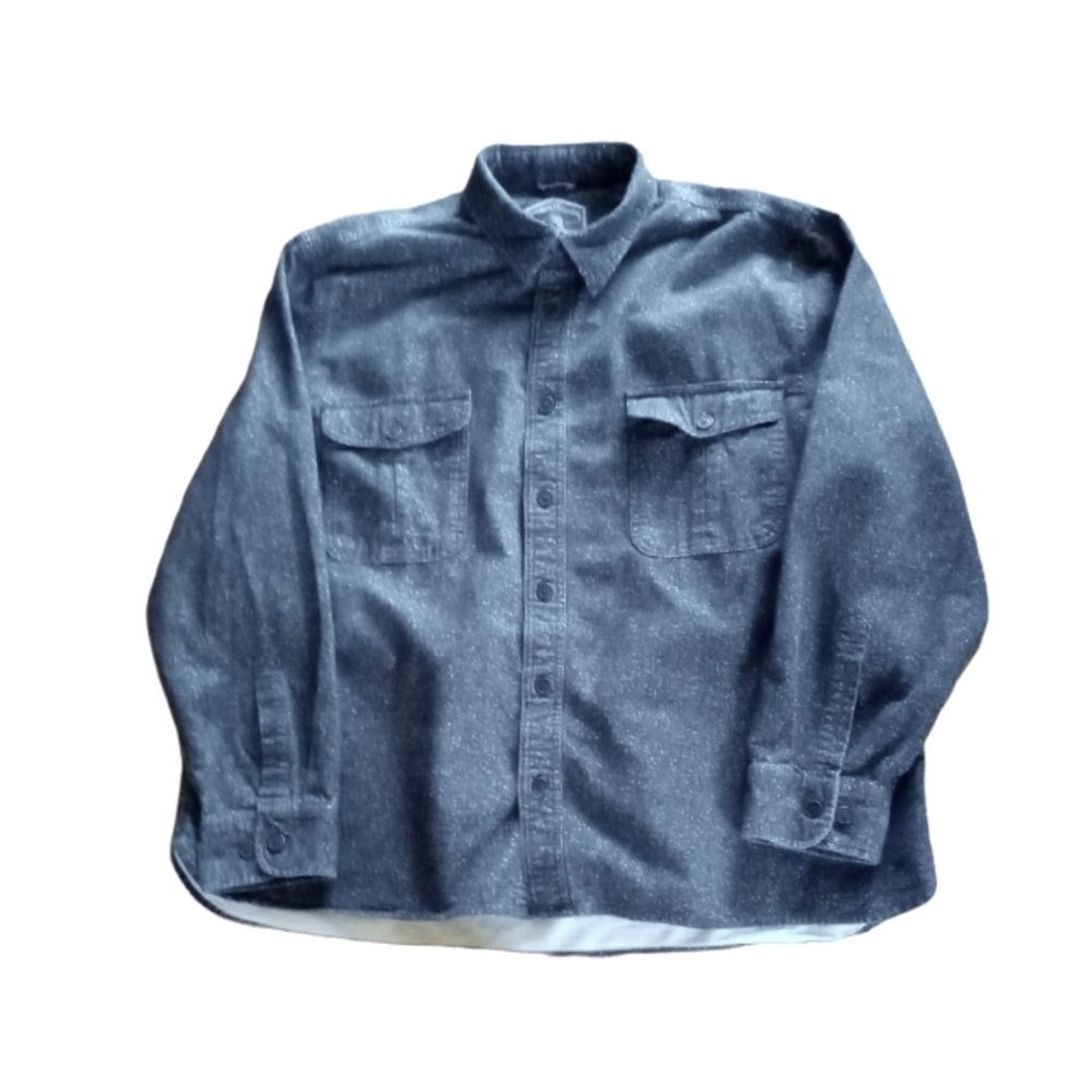 Freedom Foundry Gray flecked Shacket